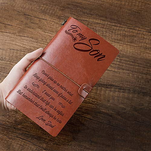 Leather Journal Personalized Notebook Engraved Customizable Photo & Message Writing Notepad for Men Women Perfect Gift for Graduation Travel Diary Anniversary Birthday Leather Journal Personalized Notebook Engraved Customizable Photo & Message Writing Notepad for Men Women Perfect Gift for Graduation Travel Diary Anniversary Birthday